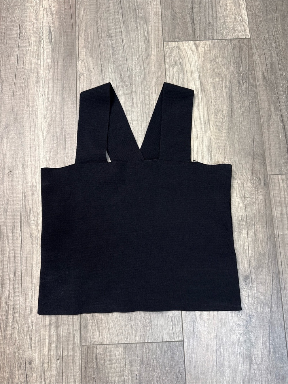 House of Harlow 1960 Black Wide-Strap Tank